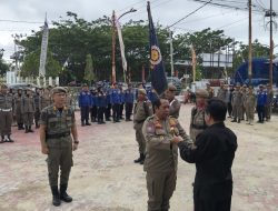 Sarwo Mintarjo Pimpin Sertijab Kasatpol PP Damkar Mura
