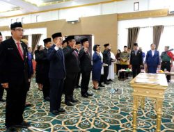 Bupati Murung Raya lantik sembilan pejabat